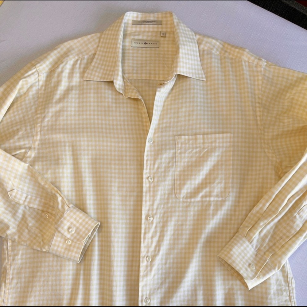 JOSEPH ABBOUD button down shirt 17 1/2 34/35